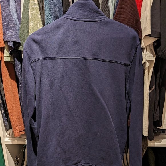 Frank & Oak button-up cardigan - navy blue - Picture 3 of 5